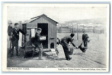 c1940's Poultry Farm Lord Mayor Treloar Cripples Home London England Postcard picture