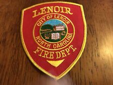 Lenoir  Fire Department City Of Lenoir  North Carolina Patch/Badge picture