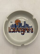 Vintage Ceramic City Of Los Angeles Ashtray, Made In USA - Papel, California. picture