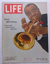 Life Magazine Cover Only  ( Louis Armstrong ) April 15, 1966 picture