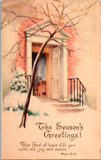 C. 1905 The Season's Greetings Postcard God Of Hope Fill You With Peace  & Joy picture