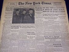 1947 JUNE 18 NEW YORK TIMES - TRUMAN AND HOOVEK HONORED - NT 3263 picture