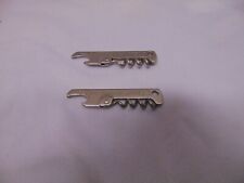 (2) Vintage Bowman Hotels Cork Screw Openers Made in Chicago Vaughan 3