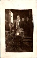 Vintage RPPC Postcard Free Masons Clydesdale Lodge 551 c.1918-1930         12350 picture