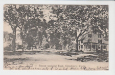 Postcard CT East Simsbury Connecticut RPPC Street View HP Foote Photo 1907 G15 picture