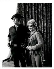 BR34 1965 Original Photo FORREST TUCKER MELODY PATTERSON F Troop Western Stars picture