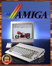 Amiga A600 - Personal Computer - Restored - Metal Sign 11 x 14 picture