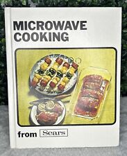 Vintage 1971 Microwave Cooking From Sears Recipes Cookbook Spiral Bound Hardback picture