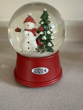 2014 Target Threshold Snowman Musical Snow Globe Christmas plays Jingle Bells picture