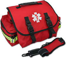 Lightning X Small EMT Medic First Responder Trauma EMS Jump Bag W/Dividers | Red picture