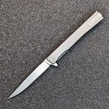 Ocaso Solstice Titanium Flipper Liner-lock Knife S35VN Blade OCA10CTS picture