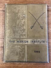 The Marion Institute 1966 Yearbook Marion Alabama 1966 Orange & Black Yearbook  picture