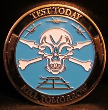 F-35 461st FLT TEST SQUADRON DEADLY JESTERS CHALLENGE COIN AMU TEST + KILL WOW picture