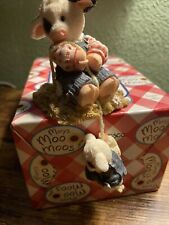 Enesco Marys Moo Moos Hanging Out With Moo #319392 Cow Figurine picture