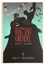 BATMAN GRENDEL #1 DEVIL’S RIDDLE DC COMICO COMIC BOOK 1993 MATT WAGNER picture
