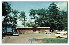 c1960s South Shore Modern Bath House Baraboo Wisconsin WI Unposted Cars Postcard picture