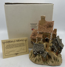 David Winter Cottages The House on Top Collection 1982 Vintage Box and COA picture