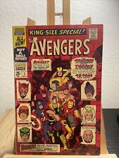Avengers Annual #1 1st Team-Up Avengers Issue 1967 Marvel Comics F/VF picture
