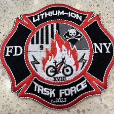 FDNY Original Lithium-Ion Task Force Patch picture