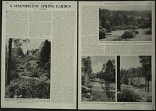 Leonardslee Gardens Lower Beeding Sir Giles Loder 1959 3 Page Photo Article picture