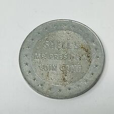 Shell's Mr President Coin Game Token James Garfield Vintage Gas Service Station picture
