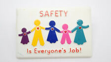 Safety Is Everyone's Job Vintage Lapel Pin picture