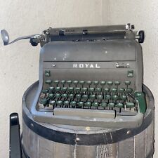 VINTAGE 1930-1940’s ROYAL  PORTABLE TOUCH CONTROL  UPRIGHT TYPEWRITER  USA Made picture