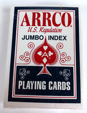 Collectible BLUE Arrco U.S. Regulation Playing Cards - Classic Blue Seal - Ohio picture