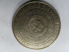 THE EASTERN BAND OF THE CHEROKEE NATION ,  $ 5 GAMING TOKEN picture