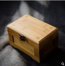 SANKYO INUYASHA BAMBOO WOOD RECTANGLE MUSIC BOX :  TO LOVE'S END picture