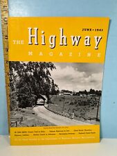1941 June The Highway Magazine - Highways, Railways & Bridges & Infrastructure picture