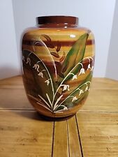 Vintage Mexican Art Pottery Vase 