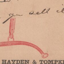 1870s Hayden & Tompkins Patent Gig Trees Saddles 79 Beekman Street New York picture