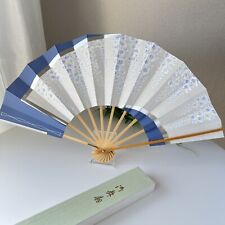 [Excellent] Vintage Japanese Craft Hand Folding Fans, bamboo, Handmade SENSU picture