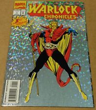 Warlock Chronicles #1 Embossed Holo-Foil Cover (Marvel 1993) VF/NM ~ Jim Starlin picture
