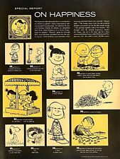 1962 Vtg Print Ad Peanuts Charlie Brown Retro Comics Home Kitchen MCM Wall Art picture