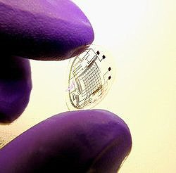 contact flexible electronics scienceagogo eye bionic