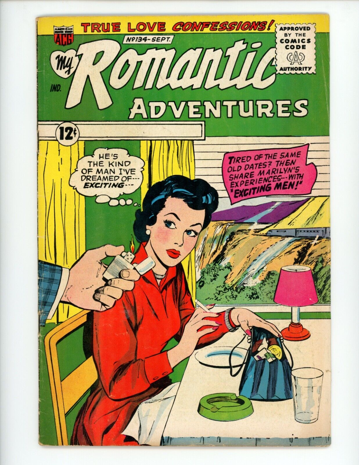My Romantic Adventures #134 Comic Book 1963 FN- American Comics