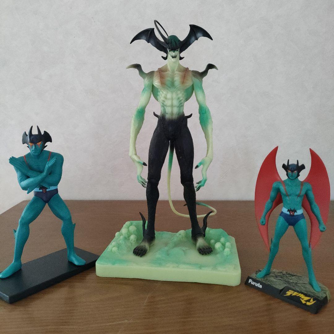 Devilman Figure Set Of 3 Japan Limited