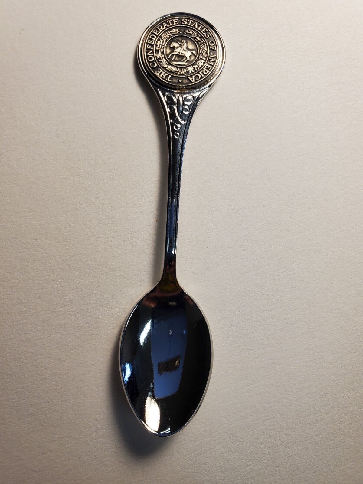 The Confederate States of America souvenir spoon signed Bruce