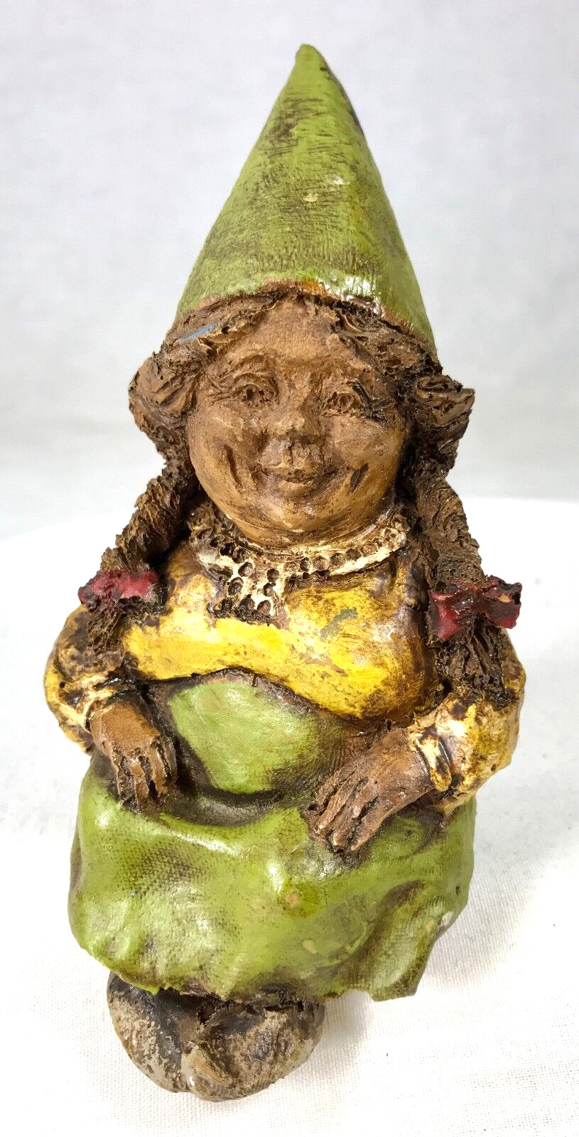 Tom Clark Gnome #00 Ink Signed Meg Shelf Sitter Rare Early Version Cairn Studios