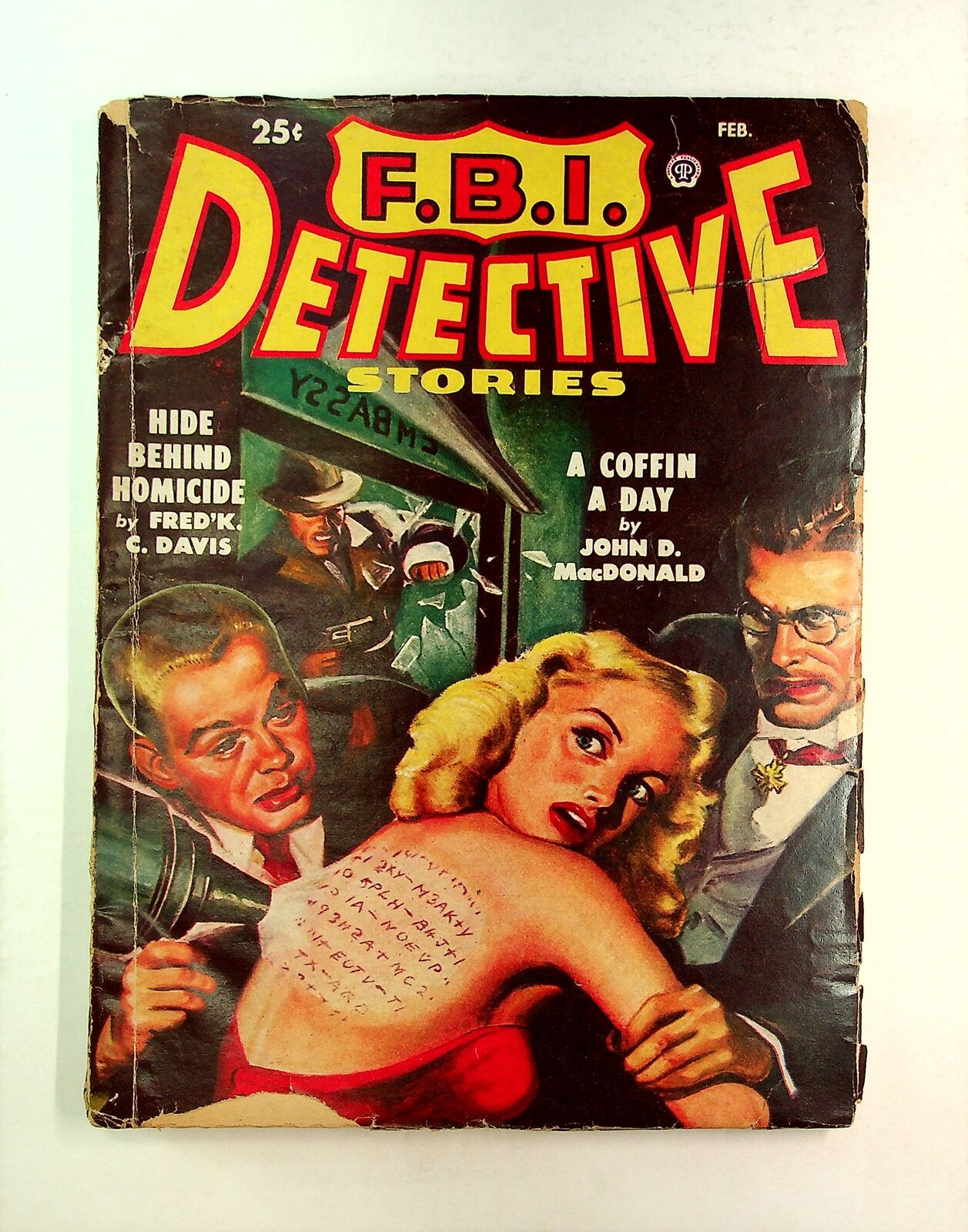 Real F.B.I. Detective Case Stories Pulp #1 PR 1949