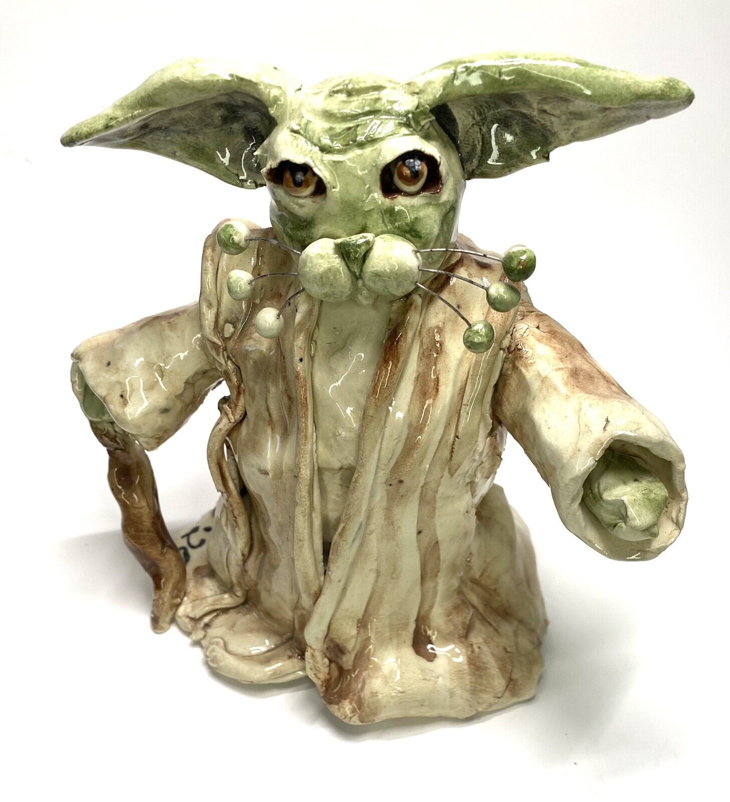 Extremely Rare Amy Lacombe Yoda Star Wars Character Cat Vintage Estate