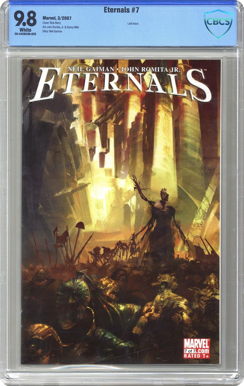 Eternals #7A Berry CBCS 9.8 2007 20-442B23B-025