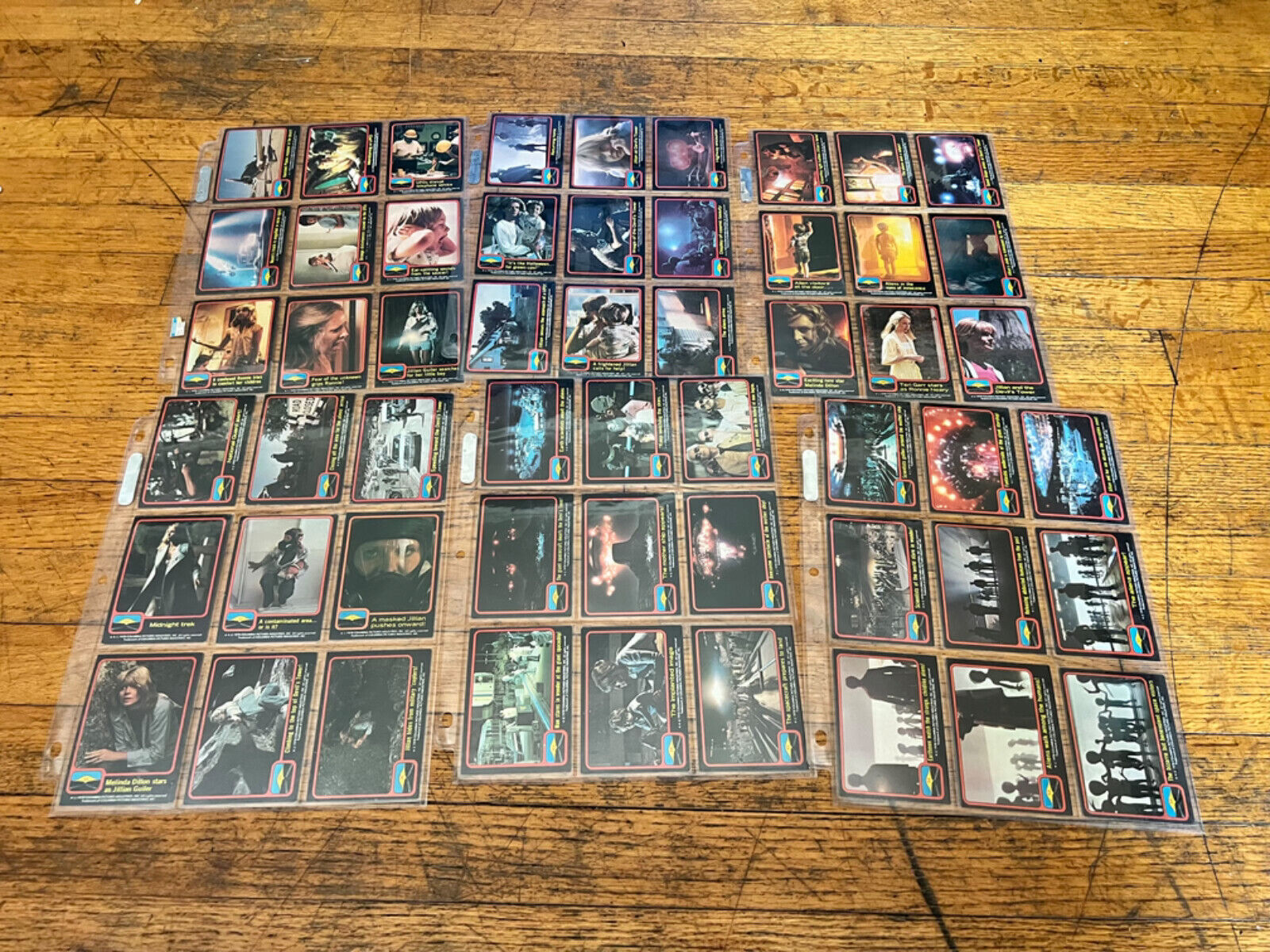 1978 Topps Close Encounters of the Third Kind Movie inComplete Card Set  66 hj7#