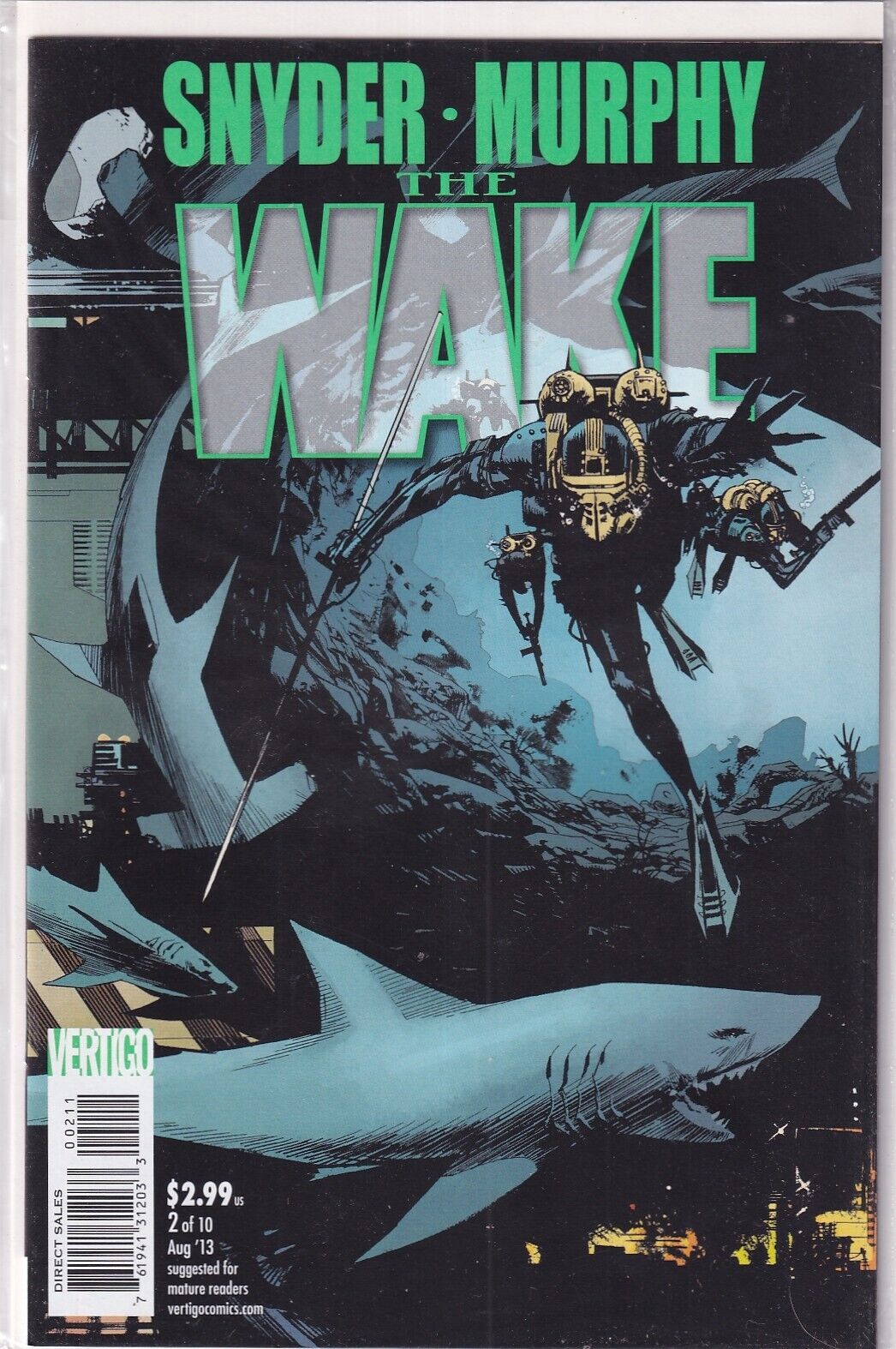 The Wake (2013) #2  NM Vertigo / DC Comics