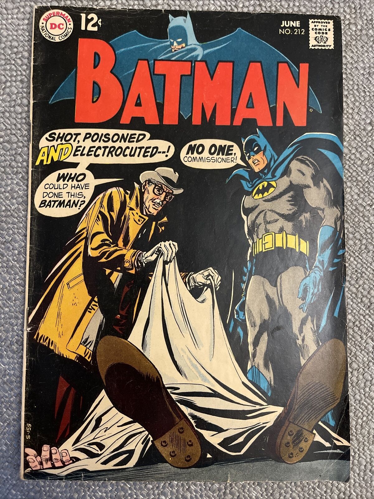 Batman #212 June 1969