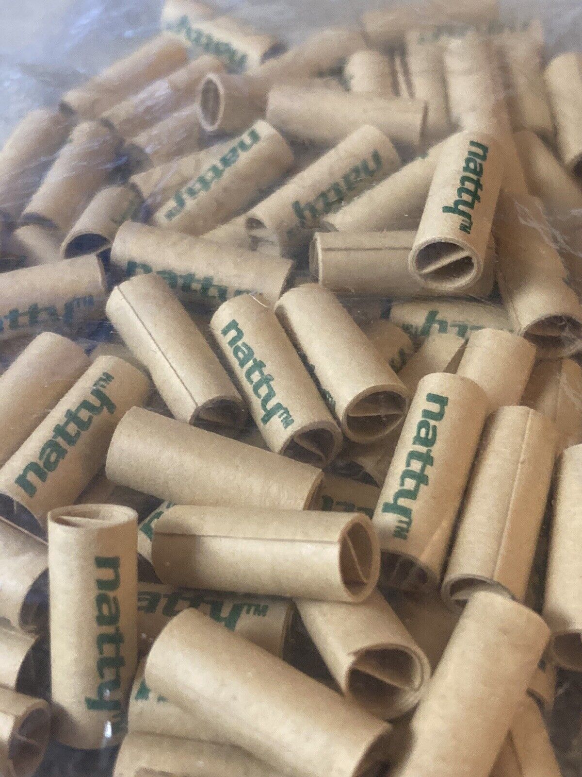 100+ Natty Pre-Rolled Cigarette Filter Tips 7mm x 18mm All Natural Organic