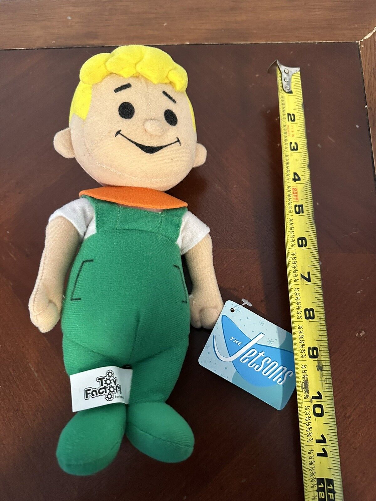 The Toy Factory Jetsons Stuffed Plush Elroy with Tags
