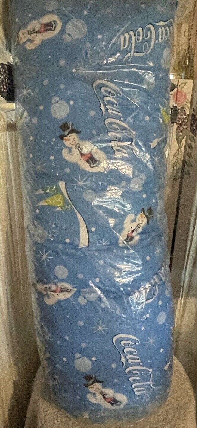 Vintage Coca-Cola Body Pillow Still In Packaging